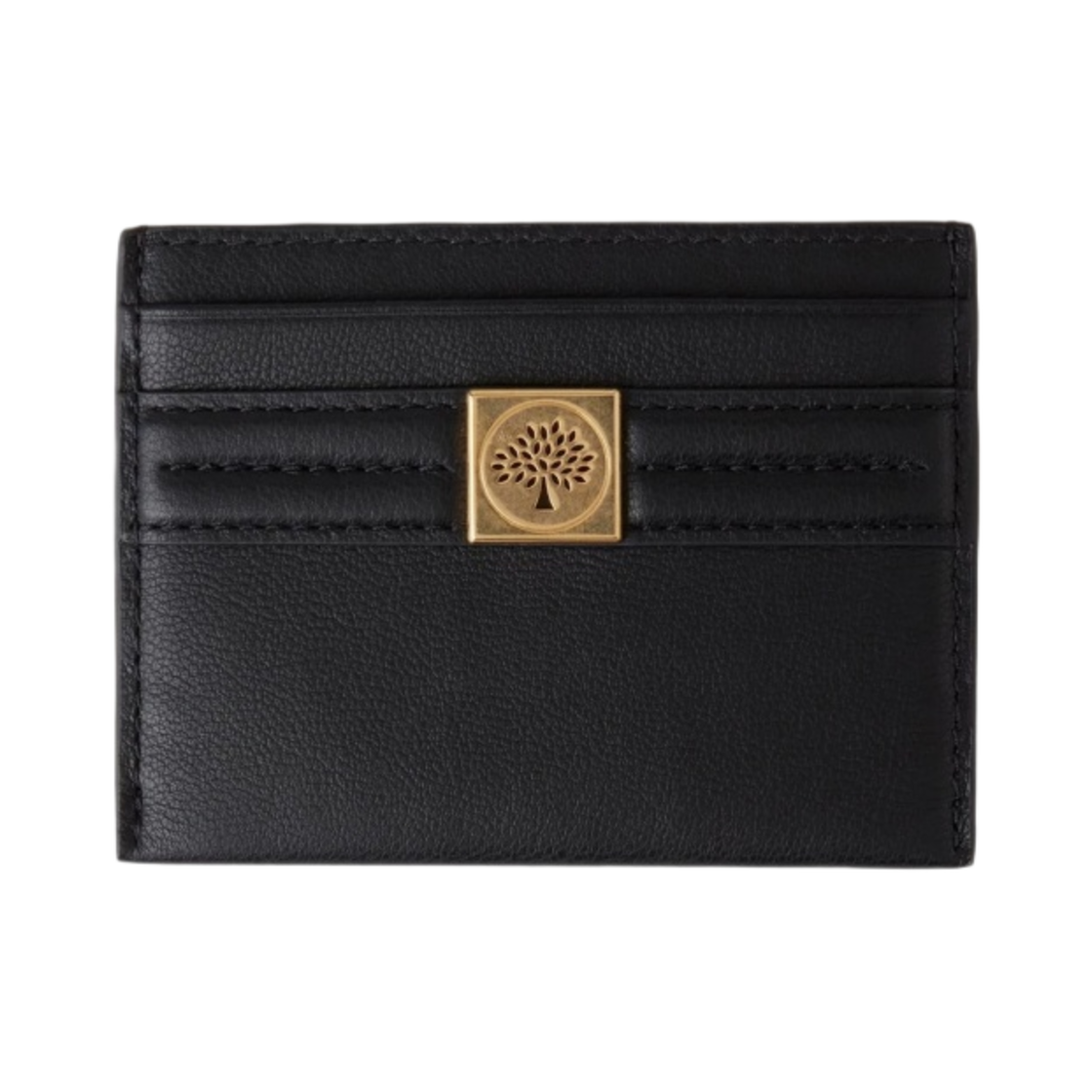 RL7895-587A100 Mulberry Micro Classic Grain Tree Card Case Slip Black