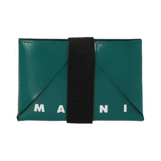 ★MARNI★PVC Origami Construction Card Holder★大人気★ 마르니 PVC 오리가미 구조 카드 홀더 화이트 네이비 | Marni | KREAM