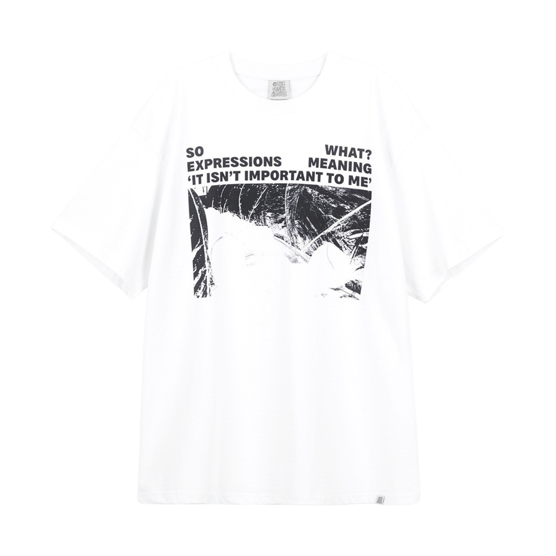 더바이닐하우스 소 왓 티셔츠 화이트