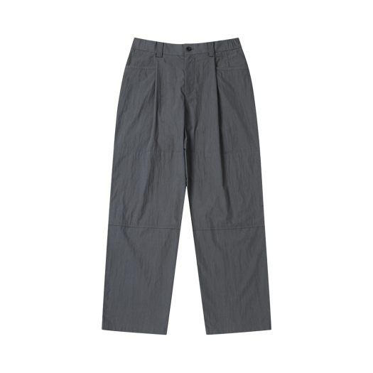 CWPAM25343GYD Customellow One Tuck Double Knee Pants Dark Gray