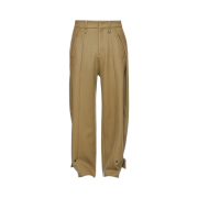 Wooyoungmi Folding Wide Pants Camel