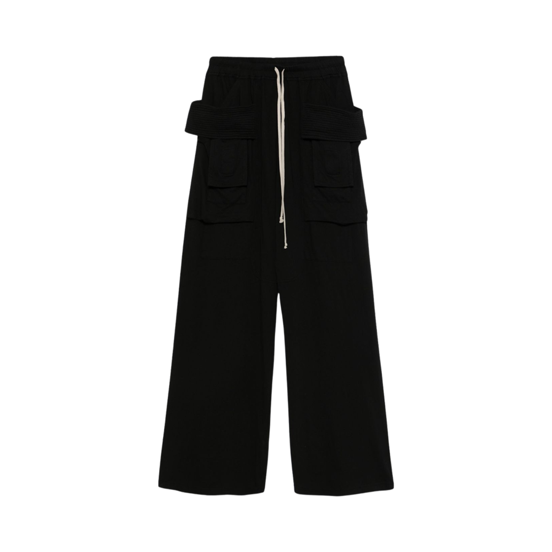 릭 오웬스 다크쉐도우 할리우드 크리치 와이드 카고 팬츠 블랙(Rick Owens Drkshdw Hollywood Creatch Wide Cargo Pants in Black)