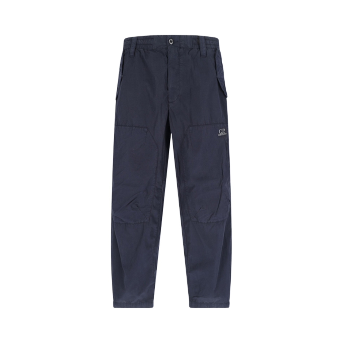 18CMPA272A006272G888 C.P. Company Cotton Rip Stop Loose Pants Total Eclipse Blue - 25SS