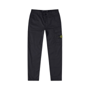 Stone Island 32419 Supima Cotton Twill Stretch-TC Cargo Pants Navy Blue - 22SS