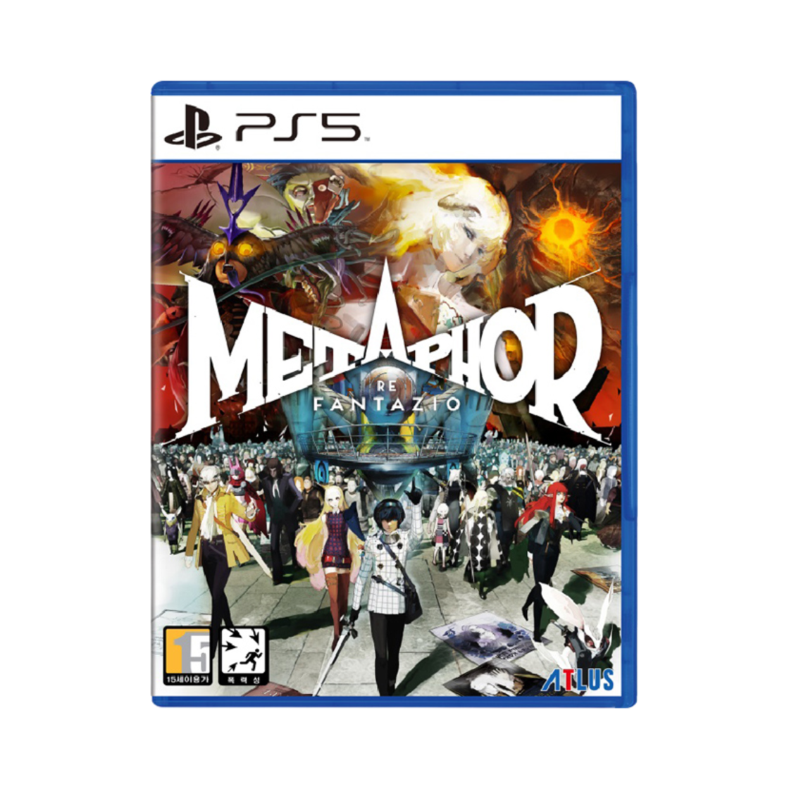 플레이스테이션 5 메타포 리판타지오 (특전+엽서세트)(PlayStation 5 Metaphor Re Fantazio)