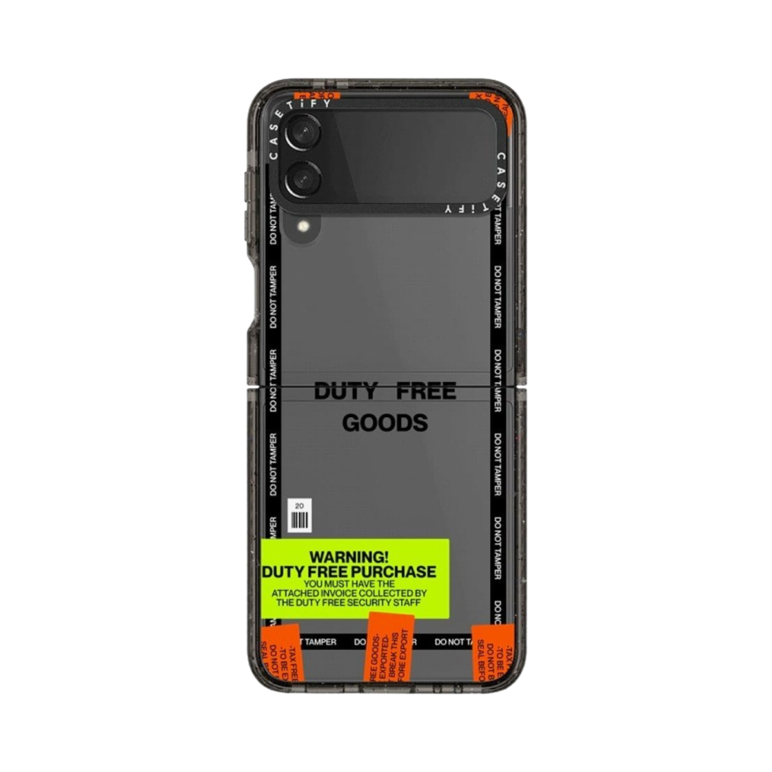 케이스티파이 갤럭시 듀티 프리 케이스 클리어 블랙(Casetify Galaxy Duty Free Case Clear Black) - 4
