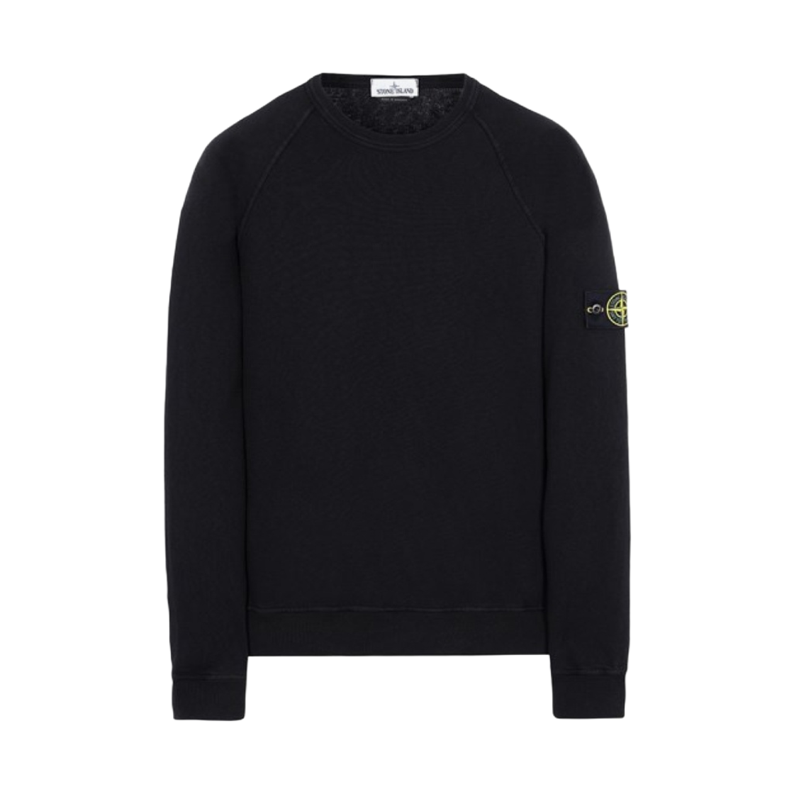 스톤 아일랜드 66060 올드이펙트 스웨트셔츠 블랙 - 21SS