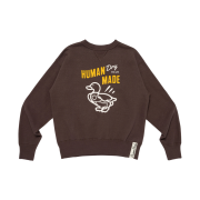 Human Made Tsuriami Sweatshirt Brown