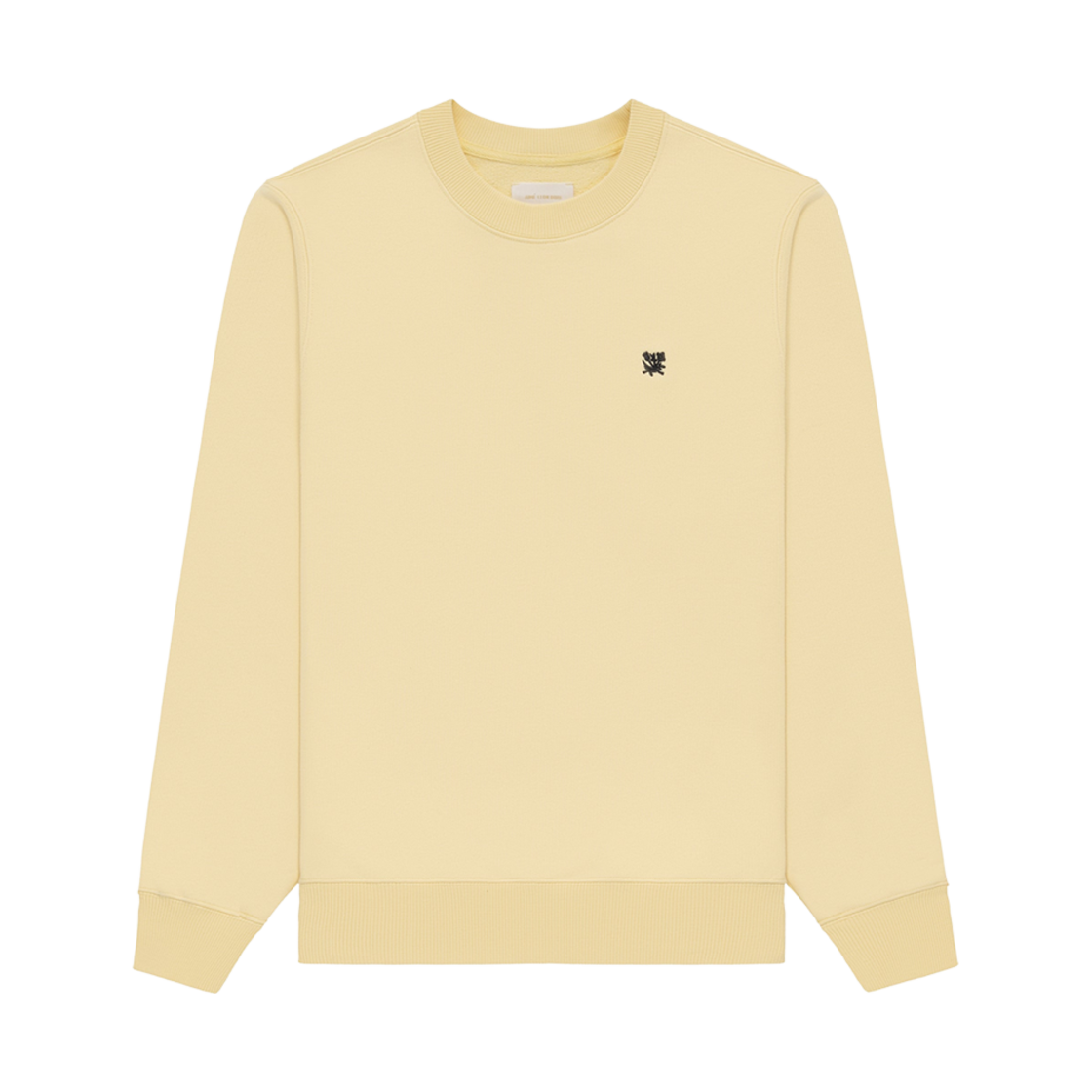 에메 레온 도르 크레스트 크루넥 스웨트셔츠 멜로우 옐로우(Aime Leon Dore Crest Crewneck Sweatshirt Mellow Yellow) - 1