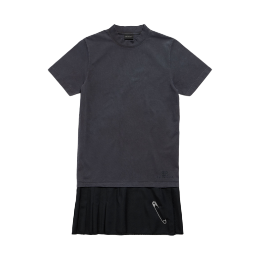 Balenciaga Layered T-Shirt Dress Black
