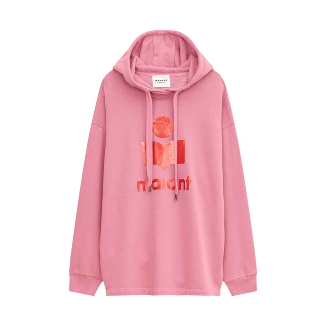 SW0059FA-A3M12E-40RW (W) Isabel Marant Marly Cotton Sweatshirt Rosewood - 23FW