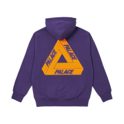 Palace Tri-Mesh Hood Purple - 22SS