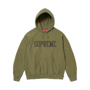 Supreme Varsity Hooded Sweatshirt Dark Olive - 23FW
