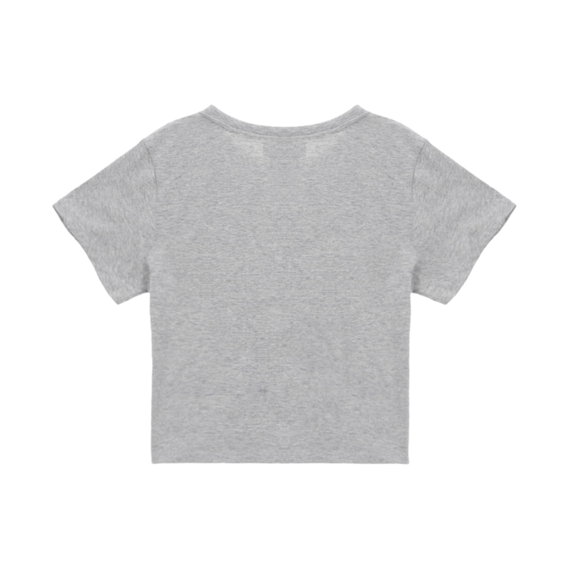 (W) 마뗑킴 로고 크롭탑 그레이((W) Matin Kim Logo Crop Top Grey) - 2