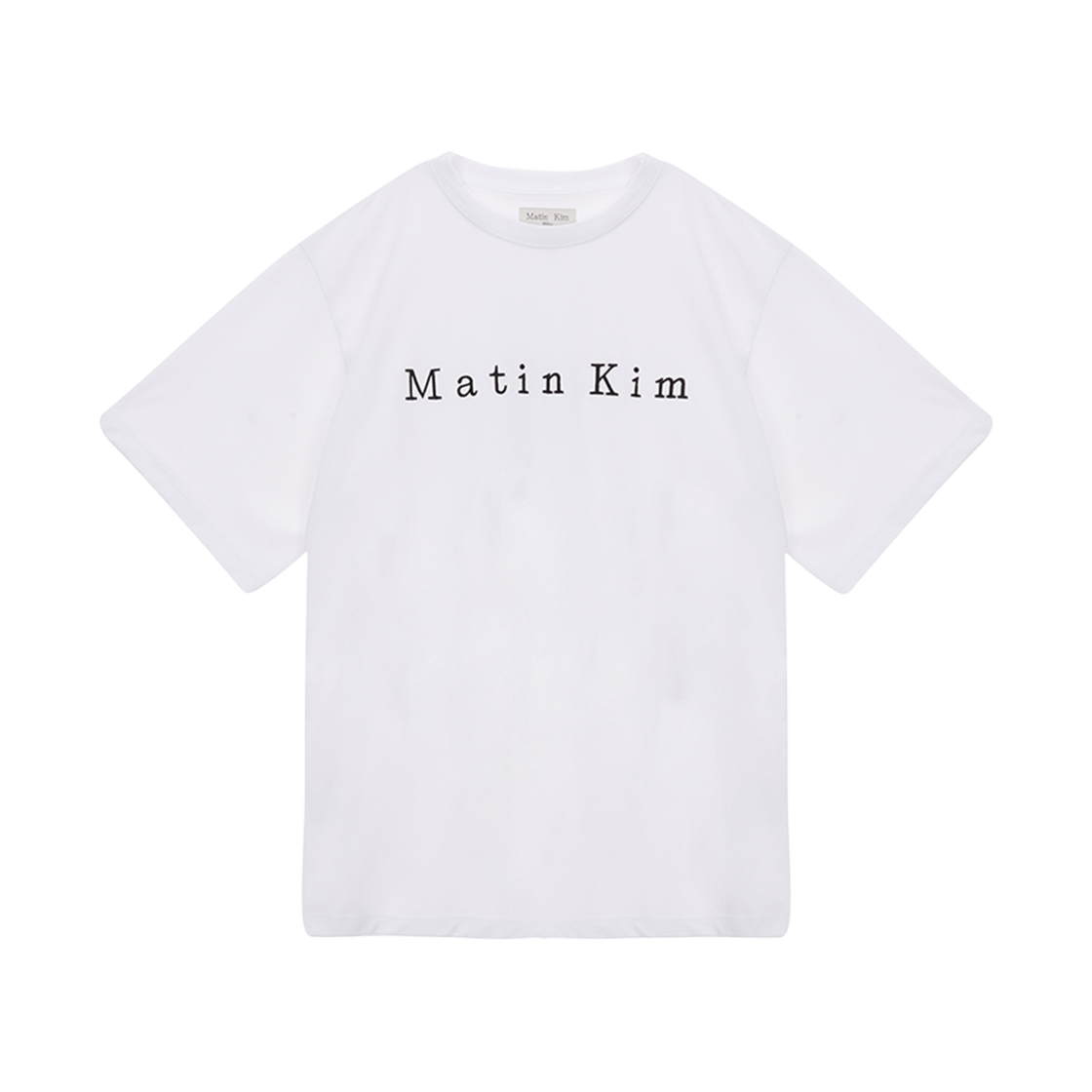 MK2334TS030M0/MK2400TS030M (W) Matin Kim Matin Embroidery Logo Top White