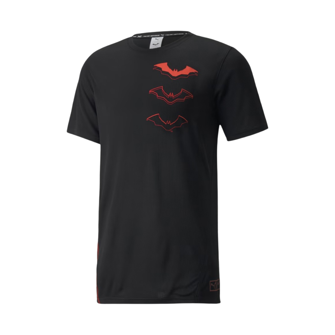 푸마 x 배트맨 퍼포레이티드 트레이닝 티셔츠 블랙(Puma x Batman Perforated Training T-Shirt Black) - 1