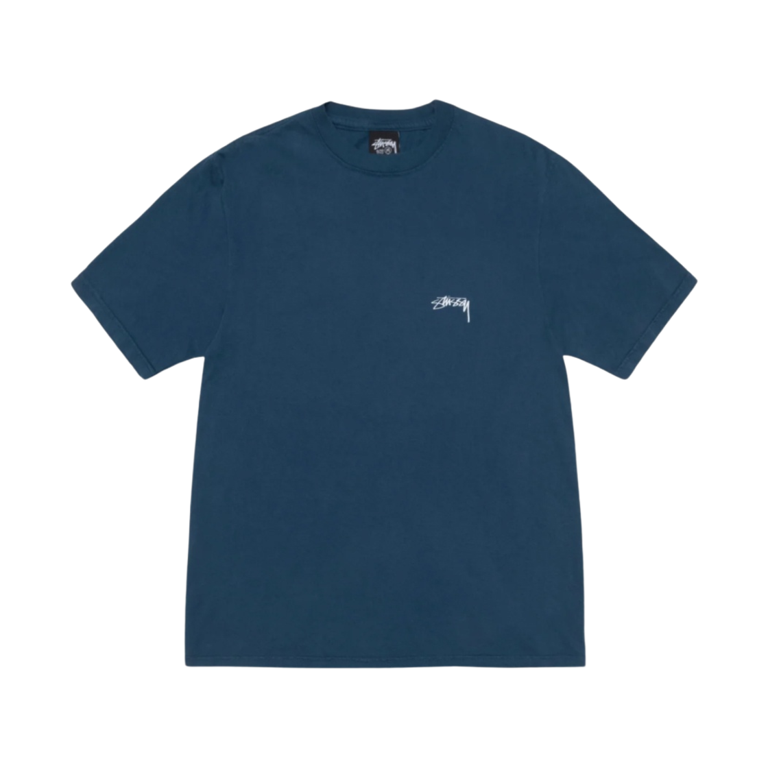 1905021 Stussy Smooth Stock Pigment Dyed T-Shirt Navy