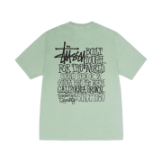 Stussy California Grown Pigment Dyed T-Shirt Granite