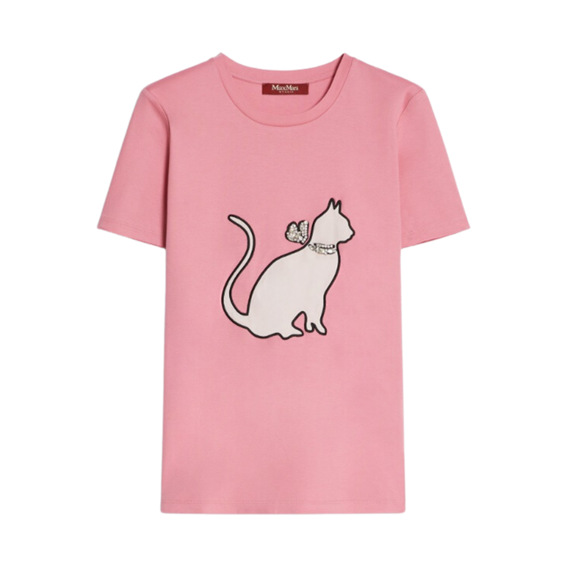 CERVINO-001 (W) Max Mara Cervino Cotton T-Shirt Peony