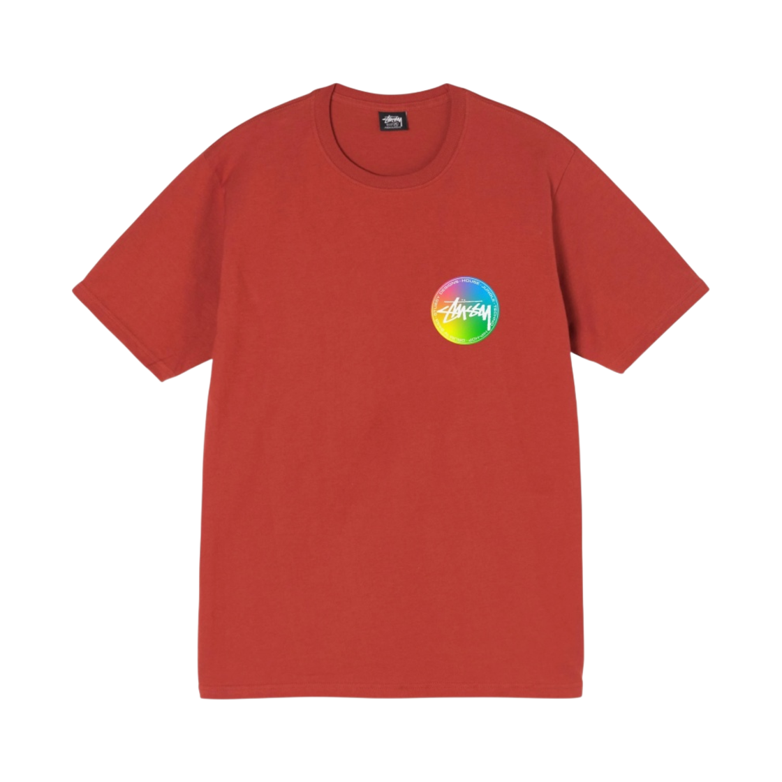 스투시 닷 믹스 티셔츠 브릭(Stussy Dot Mix T-Shirt Brick) - 2