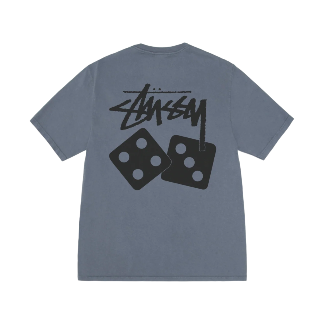 스투시 피그먼트 다이드 다이스 티셔츠 네이비(Stussy Pigment Dyed Dice T-Shirt Navy)