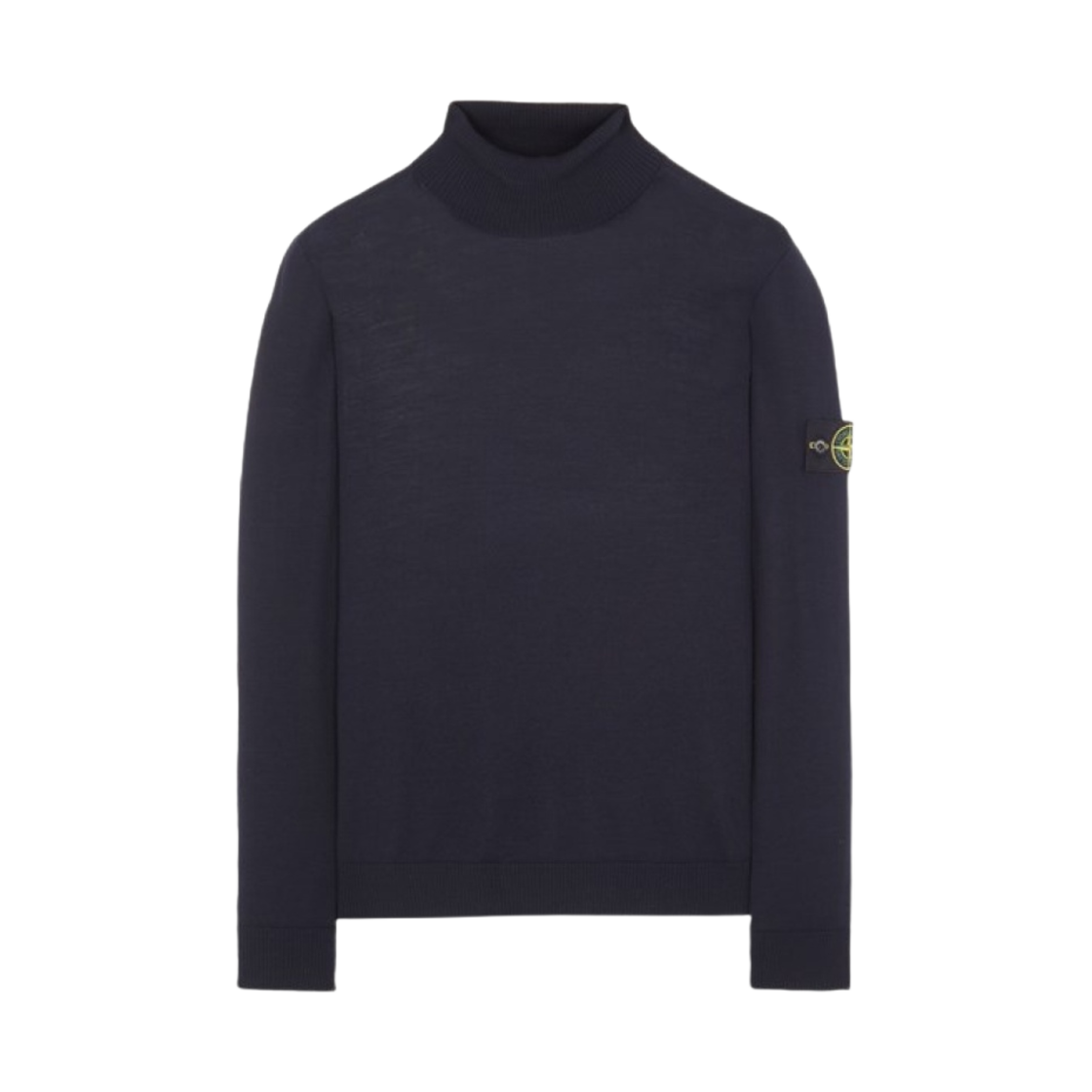 7915525C4-A0020 Stone Island 525C4 Pure Light Wool Turtleneck Knit Navy Blue - 23FW
