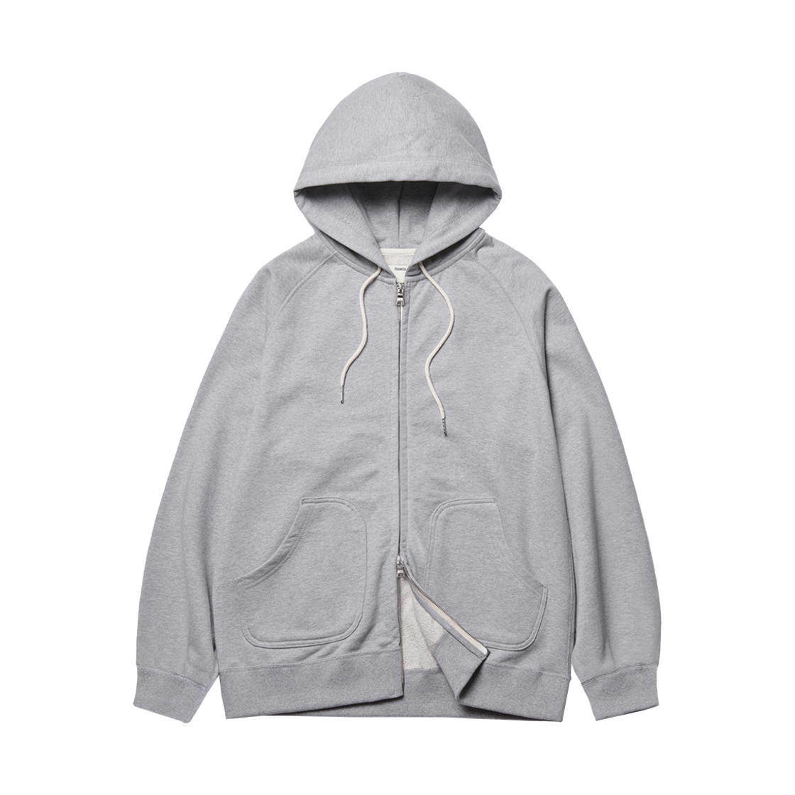 포트 집업 후디 헤더 그레이(Fort Zip-up Hoodie Heather Gray)