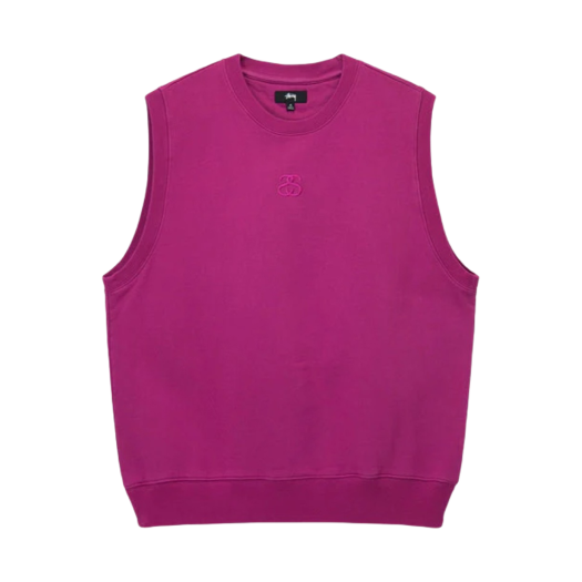 【STUSSY】LOOSE KNIT LINEN VEST / STONE LOOSE KNIT LINEN VEST STONE | BODEGA – Bodega