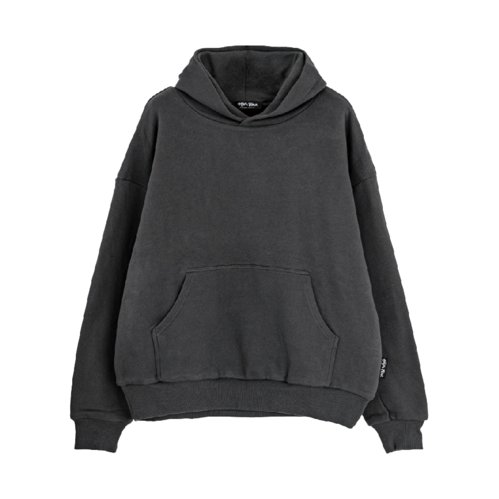 샤카웨어 더블레이어 가먼트다이 리버시블 후디 건메탈(Shaka Wear Double Layer Garment Dye Reversible Hoodie Gunmetal) - 1