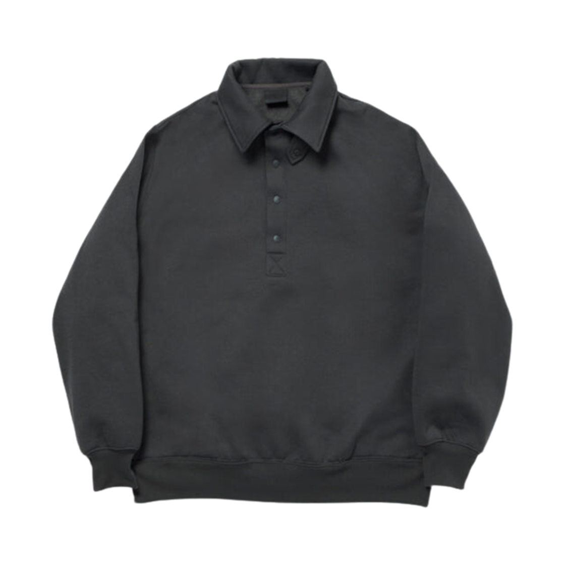 다이와 피어39 테크 스웨트 스냅 풀오버 차콜(Daiwa Pier39 Tech Sweat Snap Pullover Charcoal)