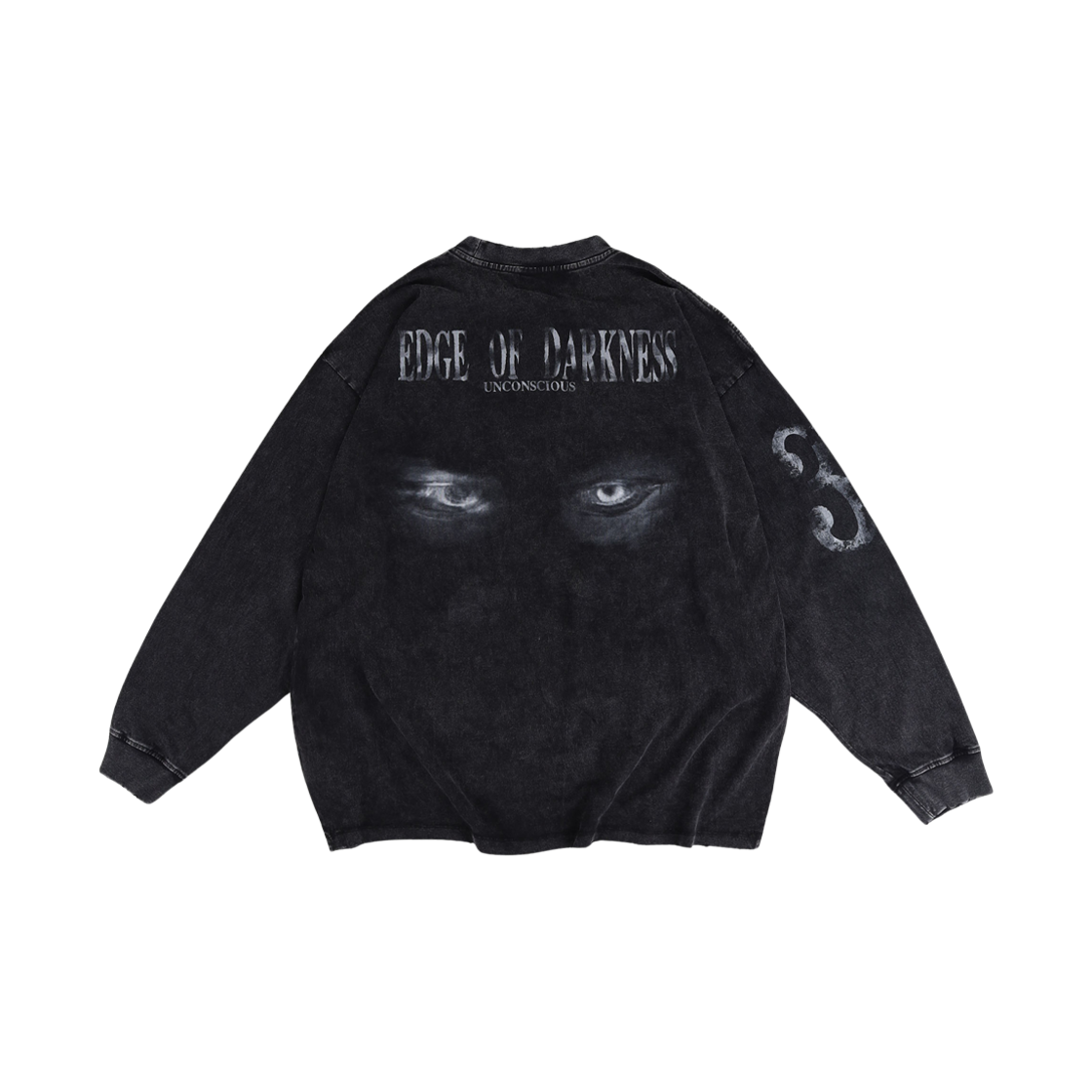 - Awende Edge of Darkness Long Sleeve T-Shirt Ash