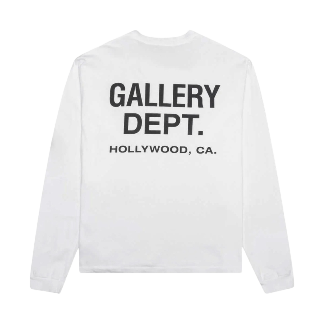 GALLERY DEPT LONG SLEEVE TEE (白 / Mサイズ) 갤러리 디파트먼트 수베니어 롱슬리브 티셔츠 화이트 | Gallery