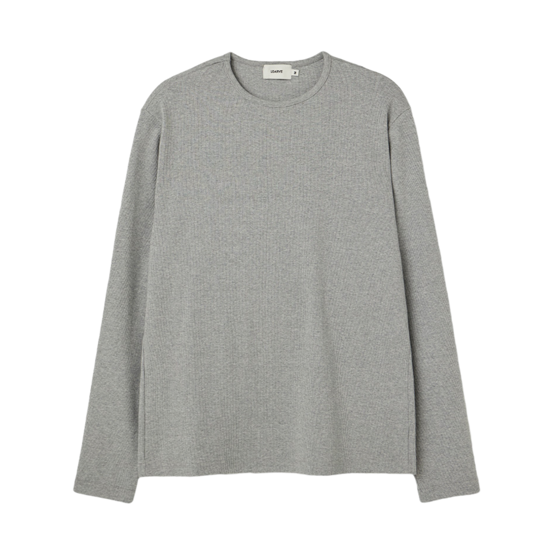 LE7SIN09-GY LEARVE Titan Long Sleeve T-Shirt Grey