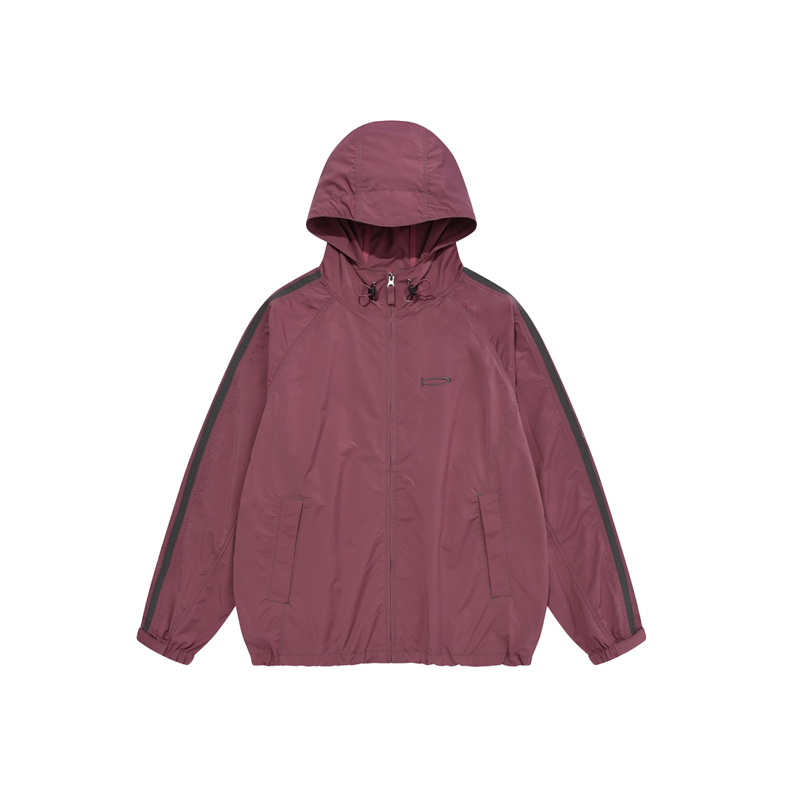 피지컬 디파트먼트 컬러블럭 스티치 후디 트랙자켓 핫핑크(Phyps Dept Colorblock Stitch Hoodie Track Jacket Hot Pink)