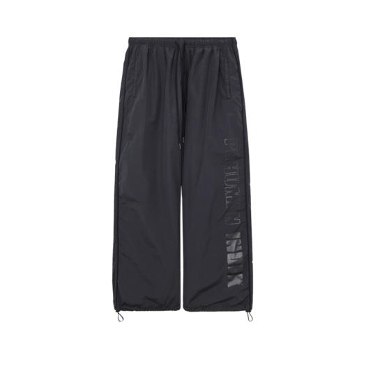 HM5TTP9001IJ Polyteru Human Index Index Classic Lettering Track Pants Ink Navy