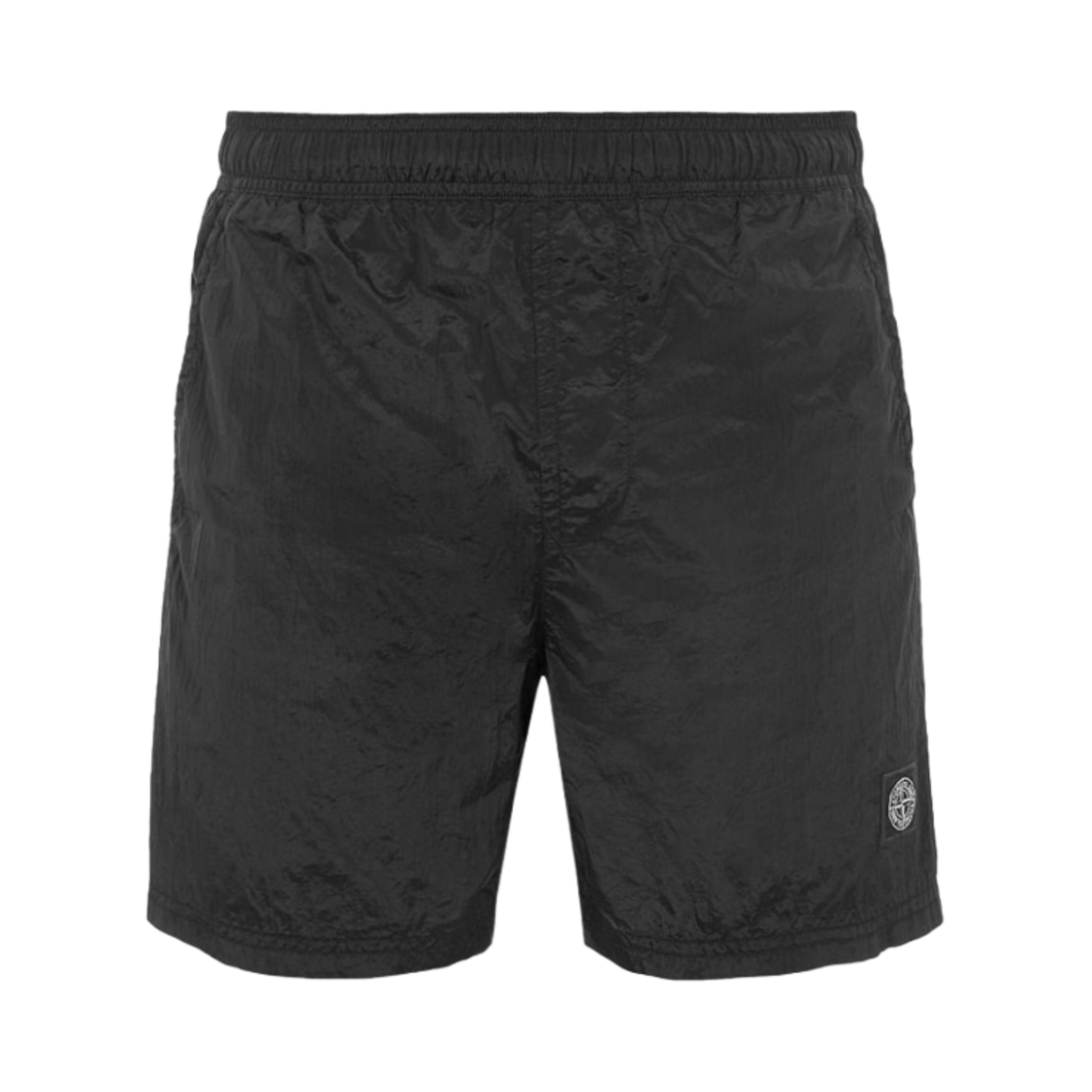 스톤 아일랜드 B0943 나일론 메탈 스위밍 트렁크 블랙 - 22SS(Stone Island B0943 Nylon Metal Swimming Trunk Black - 22SS)
