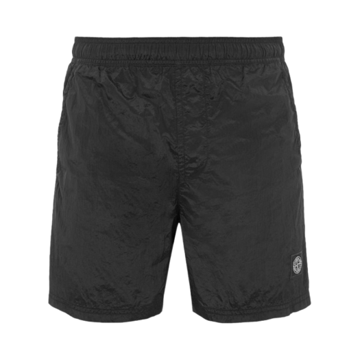 Stone Island B0943 Nylon Metal Swimming Trunk Black - 22SS