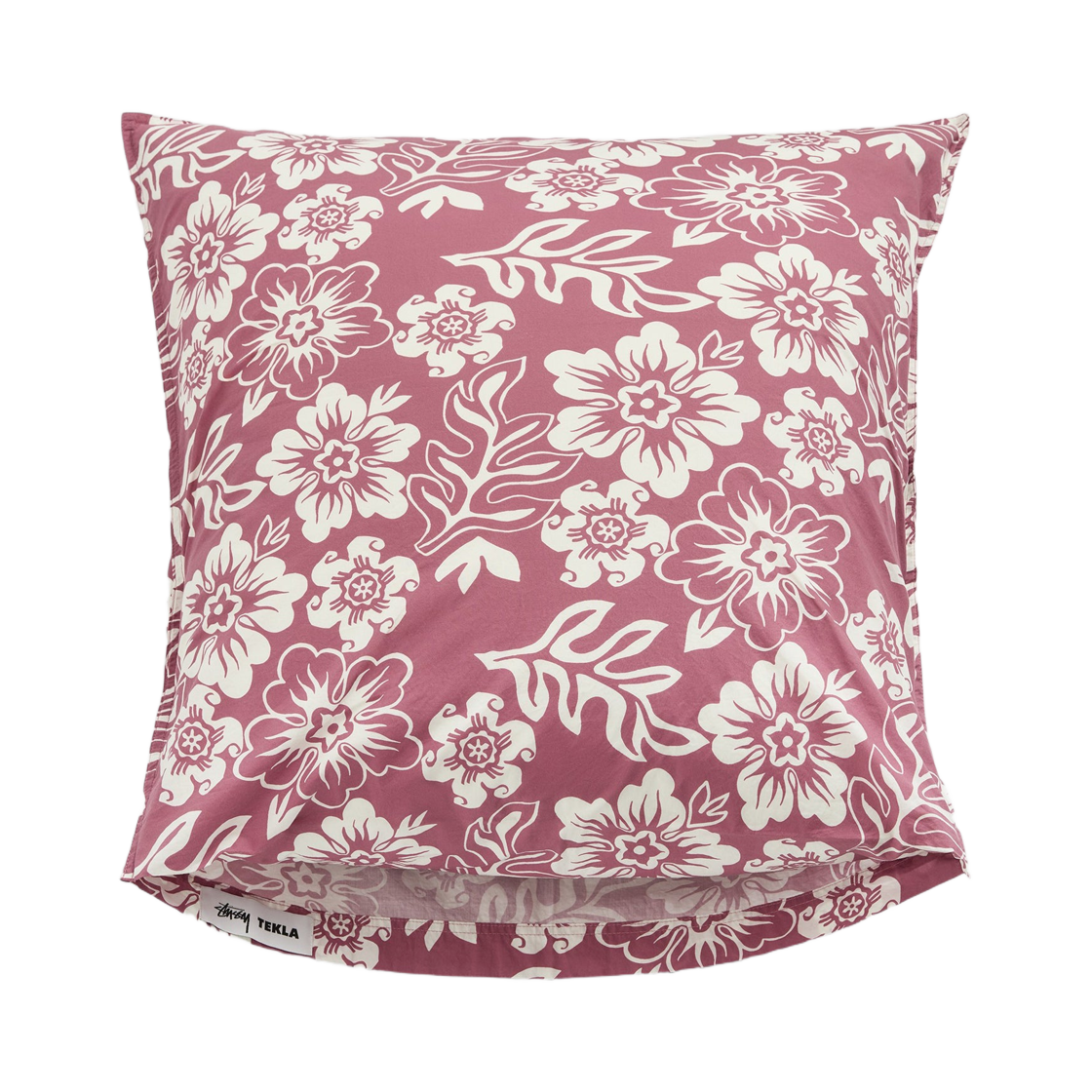 338426 Stussy x Tekla Percale Pillow Sham Red Hawaiian
