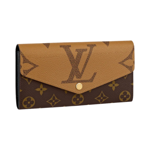 Louis Vuitton Sarah Wallet Monogram and Monogram Reversed Giant