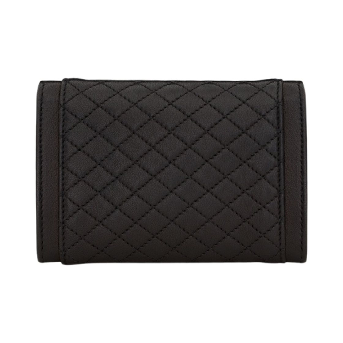 생로랑 퀼티트 램스킨 가비 스몰 엔벨로프 지갑 블랙(Saint Laurent Gaby Small Envelope Wallet in Quilted Lambskin Black) - 2