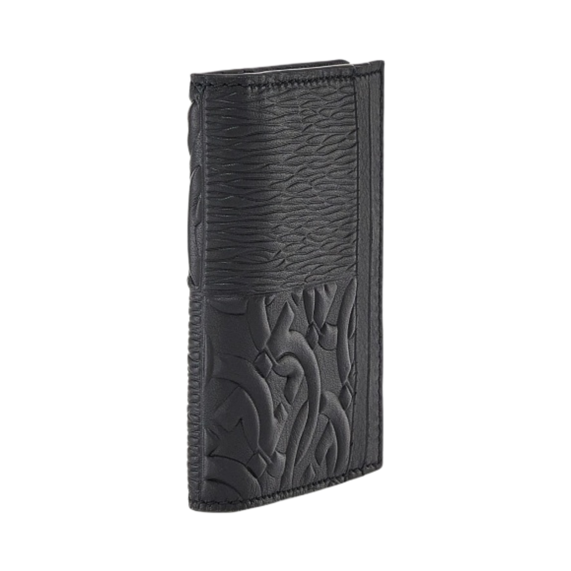 페라가모 엠보스 레더 크레딧 카드 홀더 블랙(Ferragamo Embossed Leather Credit Card Holder Black) - 2