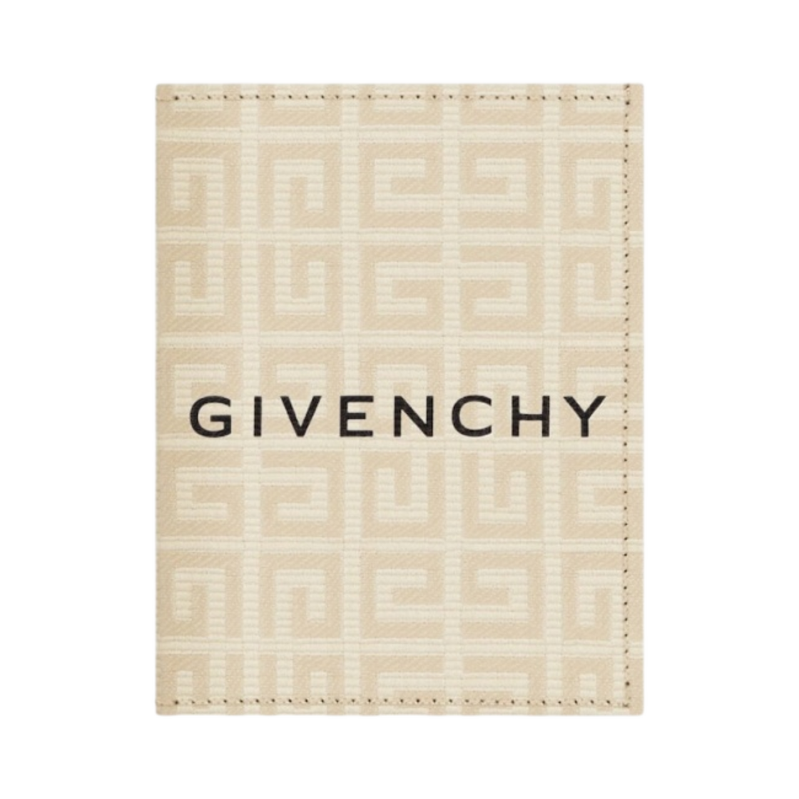 지방시 4G 코티드 캔버스 레더 카드 홀더 내츄럴 베이지(Givenchy Card Holder in 4G Coated Canvas and Leather Natural Beige) - 1