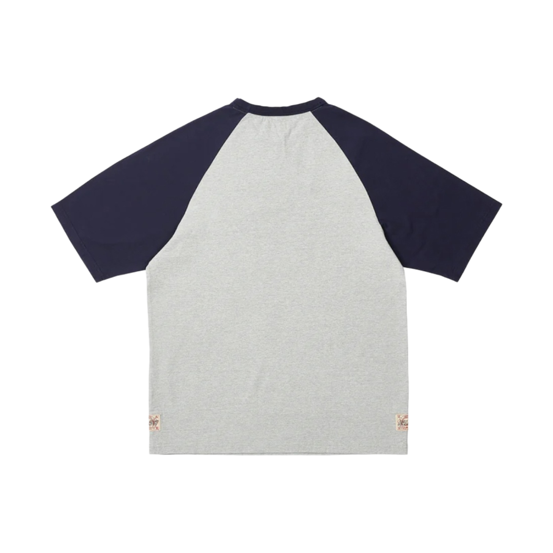 팔라스 x 에비수 시걸 래글런 티셔츠 그레이 말 - 23SS(Palace x Evisu Seagull Raglan T-Shirt Grey Marl - 23SS) - 2