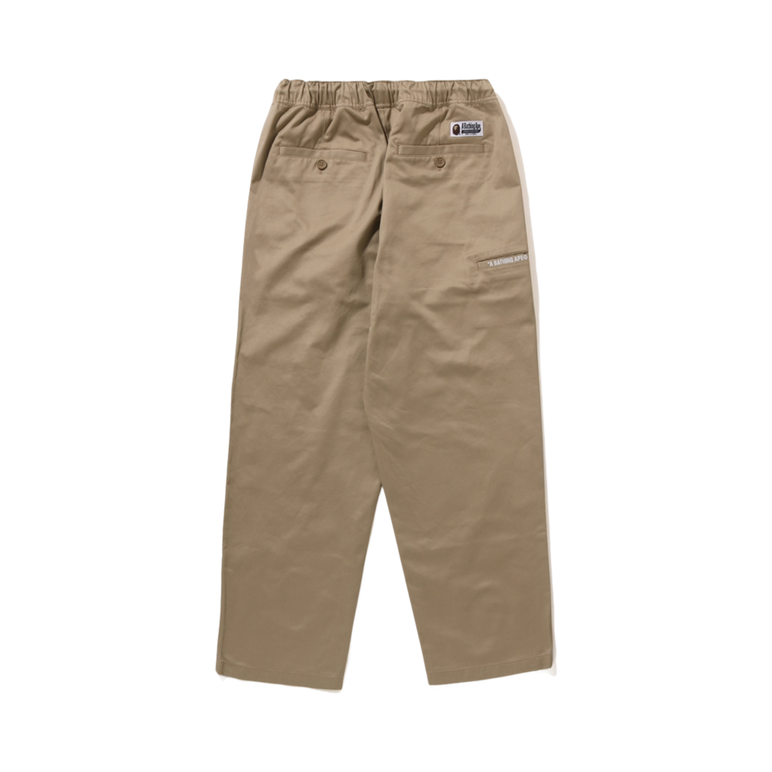 베이프 에이프 헤드 원 포인트 셰프 팬츠 베이지(BAPE Ape Head One Point Chef Pants Beige) - 2