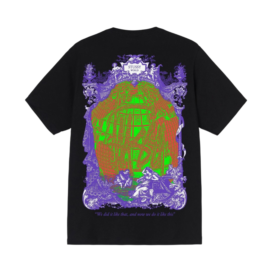 1904812 Stussy World T-Shirt Black