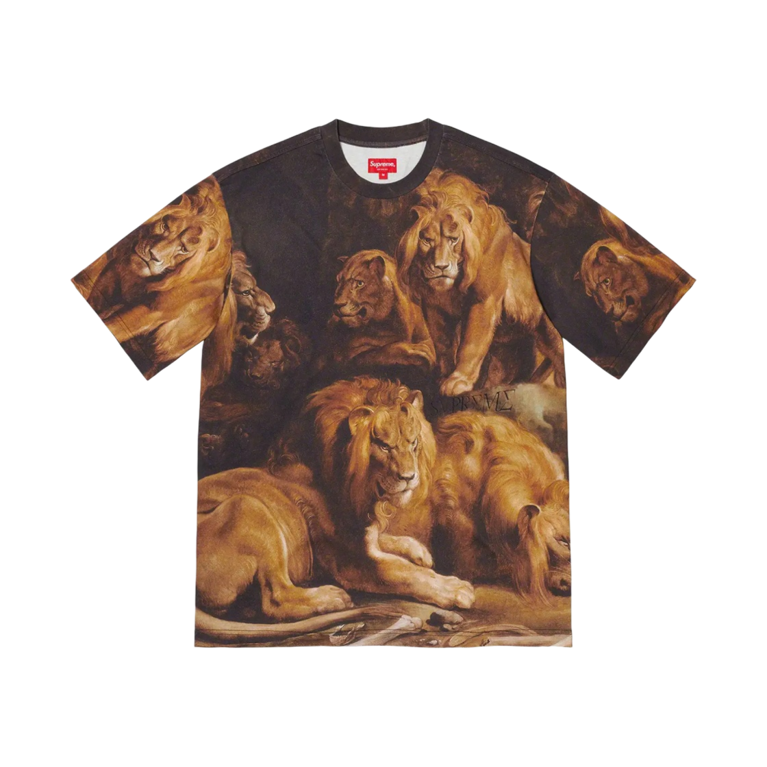 슈프림 라이언즈 덴 숏슬리브 탑 멀티컬러 - 22FW(Supreme Lions' Den S/S Top Multicolor - 22FW) - 1
