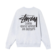 Stussy Stock DSM Los Angeles Crew Ash Heather 2021
