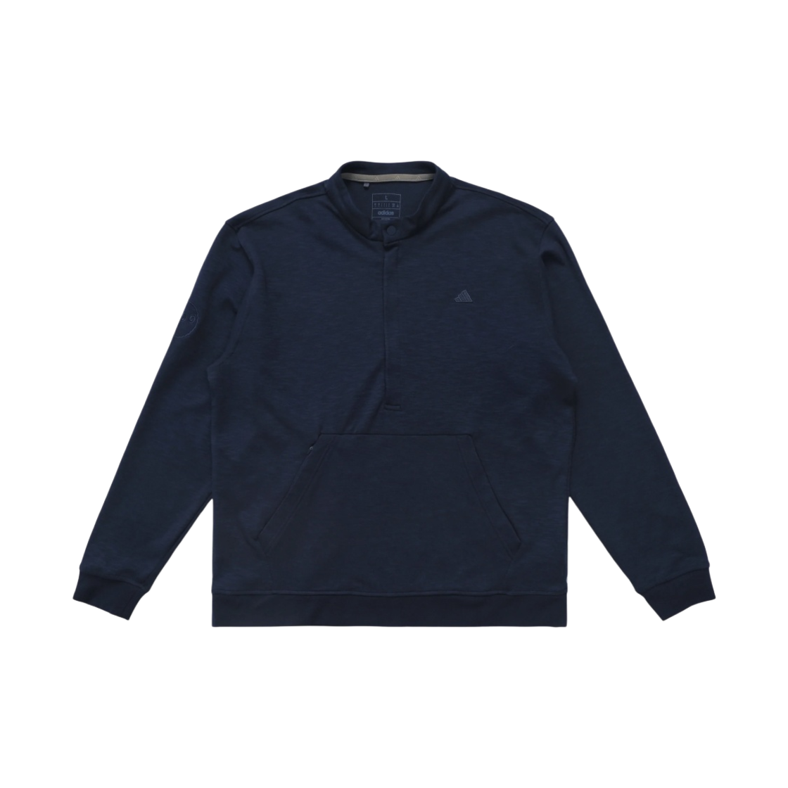 말본 골프 x 아디다스 고 투 쿼터 집업 스웨트셔츠 컬리지에이트 네이비(Malbon Golf x Adidas Go-To Quarter-Zip Sweatshirt Collegiate Navy) - 1