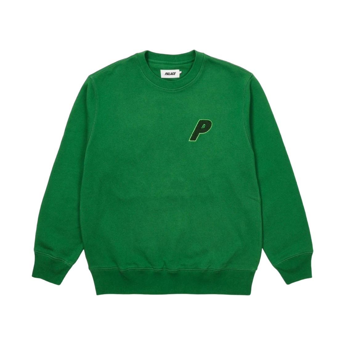 팔라스 P-3 셔닐 크루넥 그린 - 21SS(Palace P-3 Chenille Crew Green - 21SS) - 2