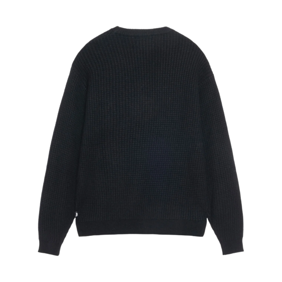 스투시 캐시미어 크루 와플 니트 블랙(Stussy Cashmere Crew Waffle Knit Black) - 2